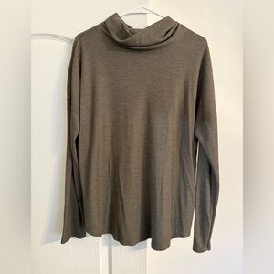 a new day Women's Cowl Neck Sweater - Brown